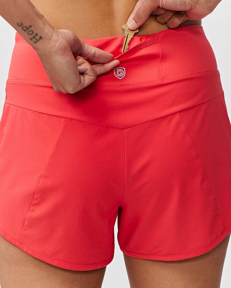 TIBA X GOAL FIVE Sheva Women's High Rise Running Shorts