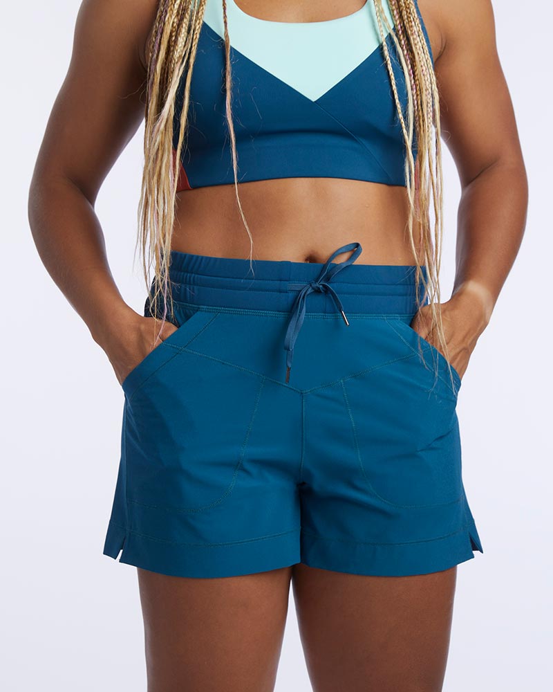 TIBA X GOAL FIVE Triple V Womens Athletic Shorts