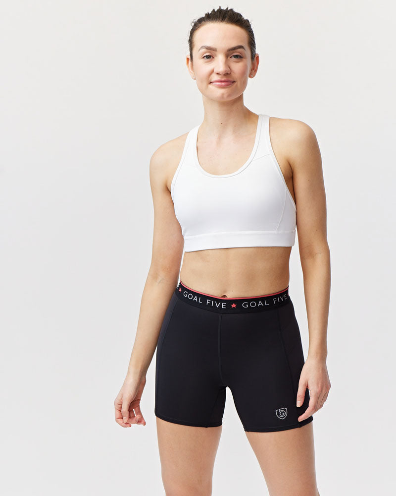Tiba x GOAL FIVE Slide Force Women's Spandex Shorts